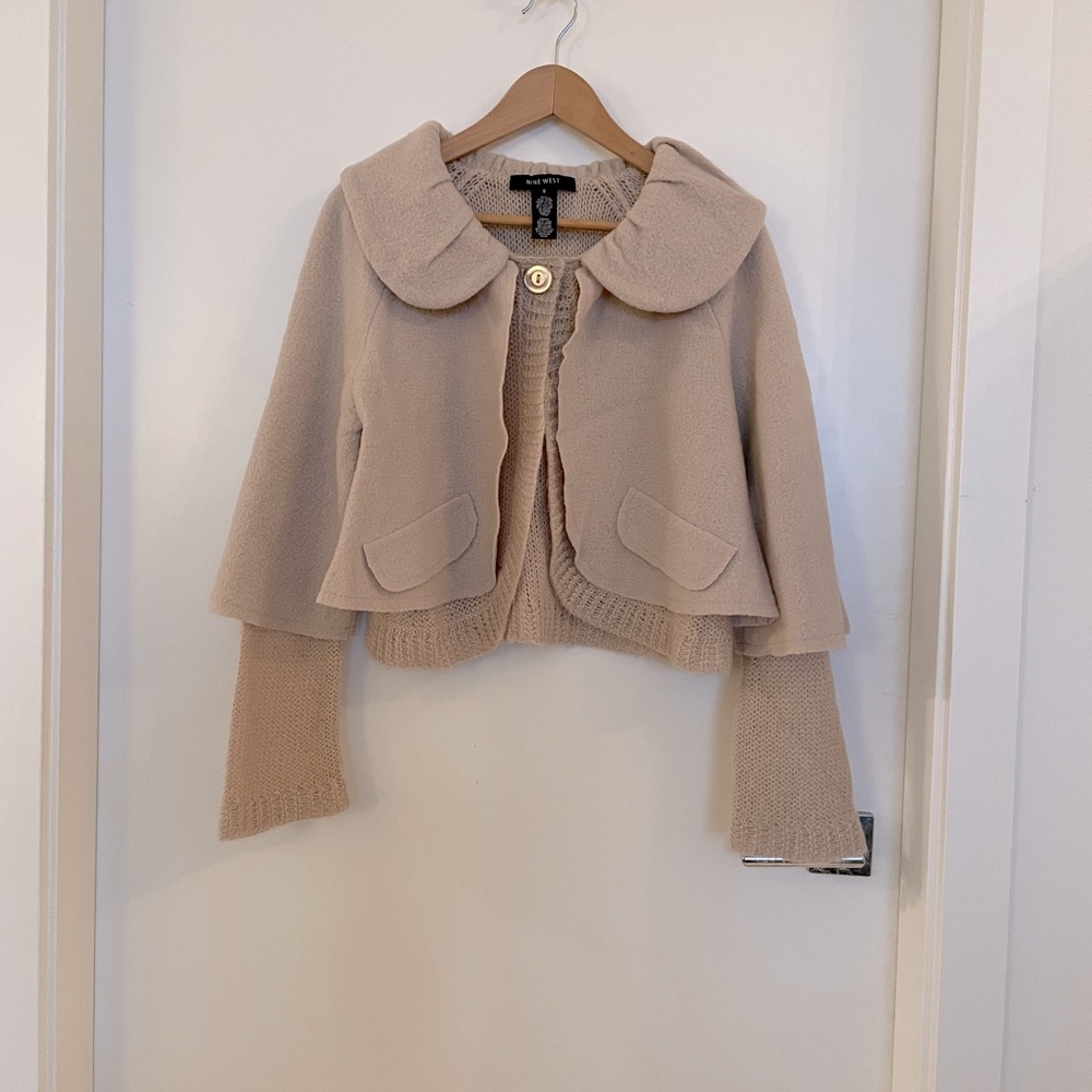 Nine West women’s wool jacket. Size S